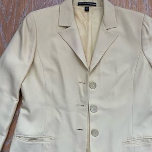 ELLEN TRACY Spring Yellow Blazer